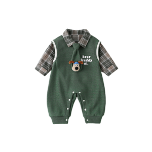 Autunno nuova tuta bambino bel stile coreano due pezzi <span class=keywords><strong>bretelle</strong></span> tuta Casual ODM Baby Baby tuta autunno Baby abbigliamento - Product Image 1