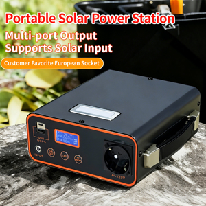สถานีพลังงานแสงอาทิตย์แบบพกพา 300W/1000W สำหรับใช้งานกลางแจ้งในกรณีฉุกเฉิน แบตเตอรี่ LiFePO4 คลื่นไซน์บริสุทธิ์ MPPT สำหรับใช้ในครัวเรือน พร้อมแผงโซลาร์เซลล์แบบพกพา - Product Image 5