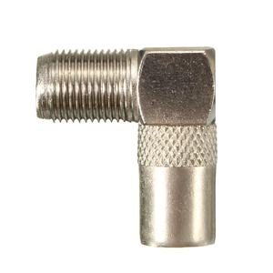 Adaptateur de <span class=keywords><strong>prise</strong></span> vers câble coaxial, 90 degrés, type F, alliage d'aluminium, angle droit, connecteur de <span class=keywords><strong>prise</strong></span> d'<span class=keywords><strong>antenne</strong></span> <span class=keywords><strong>TV</strong></span> - Product Image 5