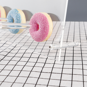 VONVIK expositor de pared de Donut acrílico transparente personalizado, <span class=keywords><strong>soporte</strong></span> de pared de Donut de Perspex de boda - Product Image 5