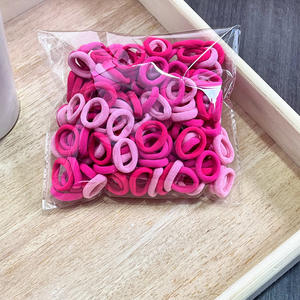 Mignon élastique pouce en caoutchouc <span class=keywords><strong>ceinture</strong></span> sans couture tissu <span class=keywords><strong>bandeau</strong></span> 500 pièces/paquet Style doux pour les filles en gros - Product Image 6