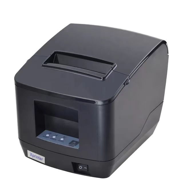 Desktop Thermal Receipt POS Printer 79.5mm Credit Card Thermal Paper LAN Interface SDK Supported 576dpi Resolution