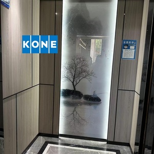 Ascensor de Diseño Tradicional con Botón de Presión Kone, Estructura de Acero Inoxidable, Venta Directa de Fábrica, para Apartamentos, Villas, Hoteles, Hospitales - Product Image 1