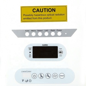 Panel de Botones de Control Remoto Personalizado, Etiqueta Serigrafiada, Textura en Relieve, Adhesivo para Interruptor de Membrana, Orificios para LED - Product Image 5