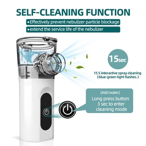 Nébuliseur portable silencieux rechargeable pour soins personnels, inhalateur facial pour enfants, pulvérisateur hydratant à domicile - Product Image 2