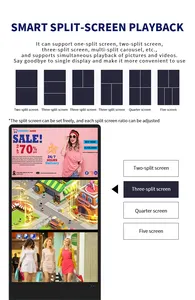 Android Digital Signage 43 49 55 65 Inch Full Hd Vrijstaande Touch Smart Display Scherm Reclamespeler