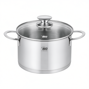 Elo Meat Pot Galant 2.5L Stainless Steel <b>With</b> <b>Lid</b> For Roasting And Cooking - Product Image 2