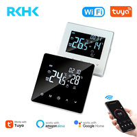 Termostato Inteligente WiFi RKHK con Alexa y Google Home para Calderas de Agua/Gas Eléctricas y Calefacción por Suelo Radiante