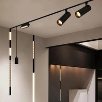Rail magnétique de 20mm Système d'éclairage LED à profil en aluminium en gros à chaud Fourniture directe d'usine d'épaisseur de 1.5mm