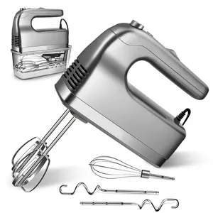 2024 Nieuwe Stijl 450W Krachtige Lichtgewicht Keukenklopper Mixer Voor Het Koken En Bakken Van Taarten Elektrische Handmixer