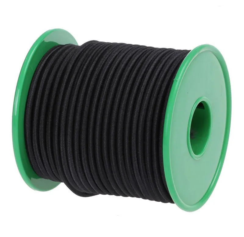 Aangepaste Groothandelsprijs 3 Mm 5 Mm 6 Mm 8 Mm Elastische Band Rond Koord Bungee Koord