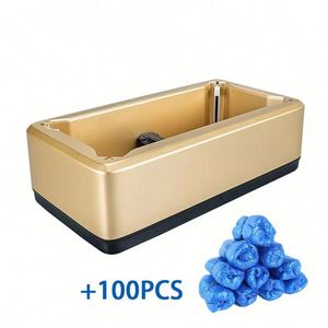 Wholesale Smart ABS Portable Automatic <b>Shoe</b> Cover Dispenser Machine Motion Sensor Built-In Battery Eco-Friendly Disposable <b>PE</b> - Product Image 2