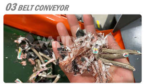 Machine de granulation de cuivre rentable à faible bruit Machine de granulation de câble Machine de recyclage de cuivre - Product Image 3