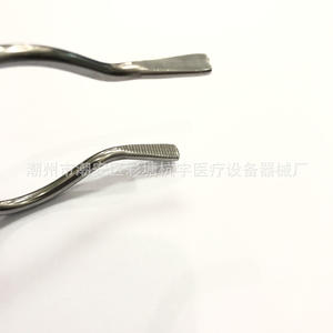 Pinces courbées en acier inoxydable Chaozhou 200-500 mm, équipement de laboratoire, qualité industrielle, acier à haute teneur en carbone - Product Image 2