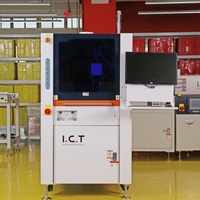 Nouvelle machine robotisée de revêtement à 3 axes I.C.T en ligne avec inspection UV du moteur/engrenage/pompe, 220V 0.5KW, garantie 1 an