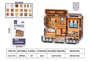<span class=keywords><strong>ELI</strong></span> TOYS Bloques Magnéticos en Caja de Hierro, 5.5 CM, Juego de Construcción Magnética, Juguetes Educativos de Rompecabezas, Bloques de Construcción Magnéticos - Product Image 6