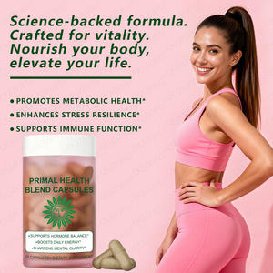 Cápsulas de Mezcla de Órganos de Res OEM Feminine Balance, Suplemento Dietético para Mujeres Adultas, Salud Hormonal, Energía, Resistencia, Claridad Diaria - Product Image 4