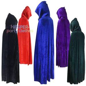 HP Hot Selling Unisex Velvet <b>Cape</b> <b>Winter</b> Summer Costume Halloween Cloak for Adults Movie & TV Characters Carnival Party Gift - Product Image 1