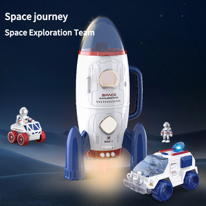 Jouets spatiaux pour enfants Hot Toys, modèle de fusée <span class=keywords><strong>spatiale</strong></span>, voiture d'exploration, <span class=keywords><strong>navette</strong></span>, modèle d'astronaute, puzzle d'exploration <span class=keywords><strong>spatiale</strong></span> - Product Image 3