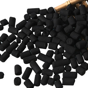 カーボンブラックとしても知られているペーパーケミカル用パームシェルからの8mm押出円柱活性炭化学補助剤 - Product Image 1