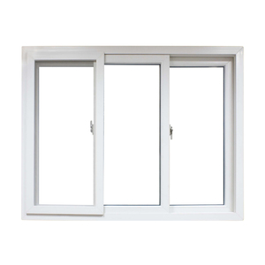Fenêtres à battants horizontaux en PVC modernes et abordables pour <span class=keywords><strong>chambre</strong></span> à coucher, isolation thermique, verre trempé - Product Image 6