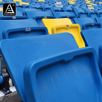Sièges de tribune de stade de gymnastique portables sièges de stade pliables sièges de stade VIP avec support arrière pour gradins