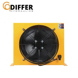 AH1470T aluminum Air-Cooled hydraulic Air oil cooler fan Heat Exchanger hydraulic oil radiator