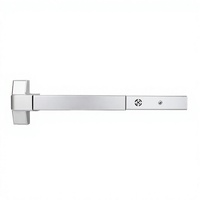 Dispositif de sortie vertical en acier inoxydable 304 peint ignifuge, 650 mm/800 mm/1000 mm, personnalisé pour porte à double battant