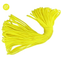 Paracord coloré en gros avec différents pour 30 mètres/rouleau pour le camping de survie en plein air et les produits de bricolage