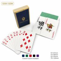 Cartes à Jouer Personnalisées de la Banque Agricole de Chine Yangzhou avec Boîte en Papier - Écologiques et Durables pour les Soirées de Jeu en Famille