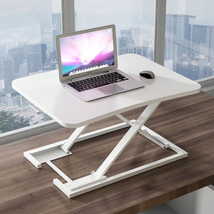 Banco de trabajo de oficina de pie, nuevo estilo, marco de acero, ajuste de posición múltiple, soporte de elevación de ordenador, <span class=keywords><strong>escritorio</strong></span> de oficina de pie - Product Image 4