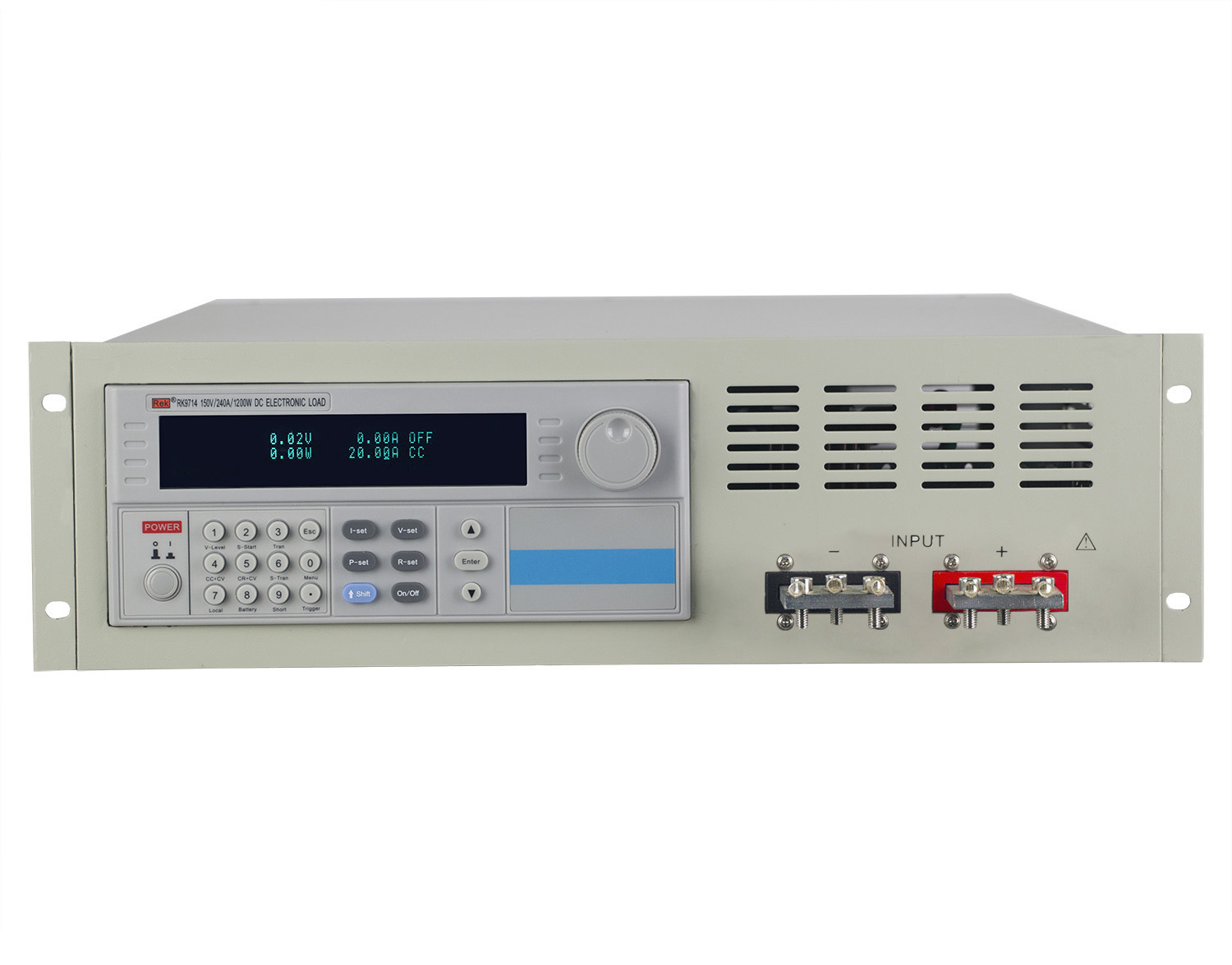 RK9714 150V 240A 1200W high-power dc electronic load tester Single Channel Battery Electronic dc Load