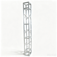 Système de treillis en acier galvanisé pliable et léger de 20 cm, structure carrée pour éclairage de scène, stand d'exposition, équipement d'événementiel