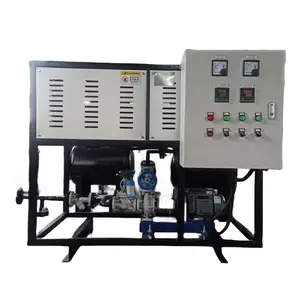 Industrial electrical horizontal thermal oil heater for heating reaction kettle
