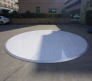 Piste de danse en bois personnalisée ronde portable matériel de bord cercle événement usine - Product Image 2