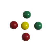 Accessoires de pétanque en bois ZQURE, boule cible colorée de 30 mm