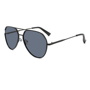 Lunettes de soleil Conchen Aviator pour hommes, monture en métal, verres TAC, protection UV400, protection solaire pour la conduite, style tendance - Product Image 4