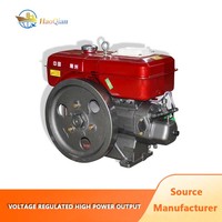 Moteur diesel monocylindre Changfa Changchai 7-8 CV 4 temps refroidi par eau, norme Euro 3, vente en gros usine pour l'agriculture