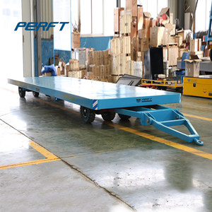 China Supply Overlength <strong>Material</strong> <strong>Handling</strong> Transfer <strong>Cart</strong> Industrial Trailer - Product Image 2