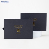 Boîte en carton pour fléchettes avec couvercle noir et logo personnalisé en relief, étui pour fléchettes, tiroir pour fléchettes, emballage pour fléchettes, boîte pour fléchettes