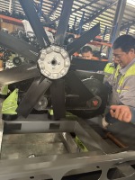 Compresseur d'air diesel GLGW, produit neuf, petit et portable, 5 m³/min, 8 bar, 120 psi, Xichai 41 kW, 185 CFM avec générateur