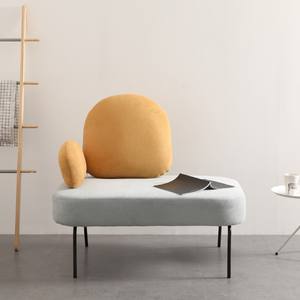 तिल रहने वाले कमरे के फर्नीचर डिजाइन फैशन प्रेम सीट आधुनिक अवकाश अपार्टमेंट छोटे गुलाबी एकल सोफा - Product Image 5