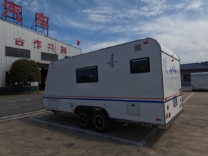 Muebles de Aluminio Completos, Libres de Formaldehído, para Autocaravanas, Remolques de Viaje de Doble Eje, Remolque para 4 Personas, Caravana para Acampar al Aire Libre - Product Image 2