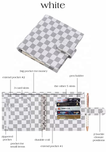 Chất Kết Dính Ví Tiền Màu Nâu Trắng Đen Đỏ Ô Liu A7 Dành Cho Ngân Sách Có Sẵn - Product Image 5