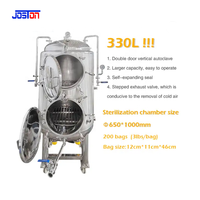 JOSTON Autoclave vertical à double étage en acier inoxydable de grande capacité Autoclave à vapeur à double couche pour la stérilisation des aliments