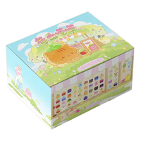 100% Authentique Octocats Strawberry Mousseta Minis Fruits Market Collection PVC Échelle 1/12 avec 32 figurines dans un seul coffret