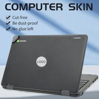 Adecuado para la piel de la carcasa del ordenador portátil Dell 3380 Google, la piel de la cubierta superior del ordenador se puede personalizar Chrome-sticker