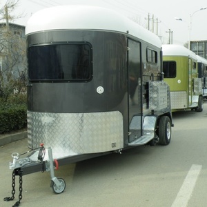 Remolque de Carga Recta para 2 Caballos, Modelo Estándar, de Acero, para Transporte Especializado, Fabricado en China - Product Image 6