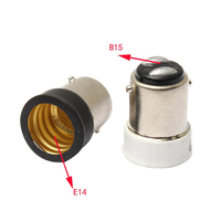 Adaptateur de douille de lampe pour changer rapidement une douille à baïonnette B15 en douille à vis E14, douille de lampe, adaptateur de douille de lampe, convertisseur AC220V