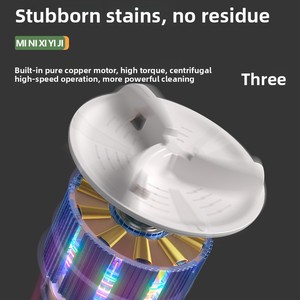 Lavadora Portátil Plegable <span class=keywords><strong>con</strong></span> Cesta de <span class=keywords><strong>Centrifugado</strong></span>, 3 Modos de Limpieza, Ideal para Ropa Pequeña - Product Image 4